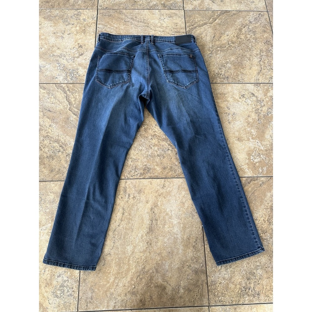 Buffalo David Bitton Jeans Blue Straight Slim Stretch  Axel Mens 38X30 - Picture 4 of 9